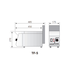 Friteuses de table professionnelle TF