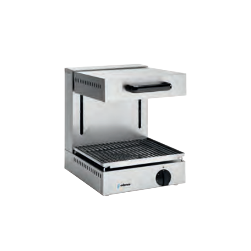 Salamandra elèctrica amb sostre mòbil