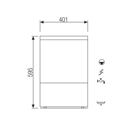 Professional glasswasher Lav 135