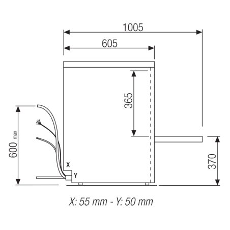 Professional dishwasher Lav 150