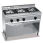 Cocina 3 fuegos con horno a gas GN 1/1 PLUS 600 Cocina 3 fuegos con horno a gas GN 1/1 PLUS 600