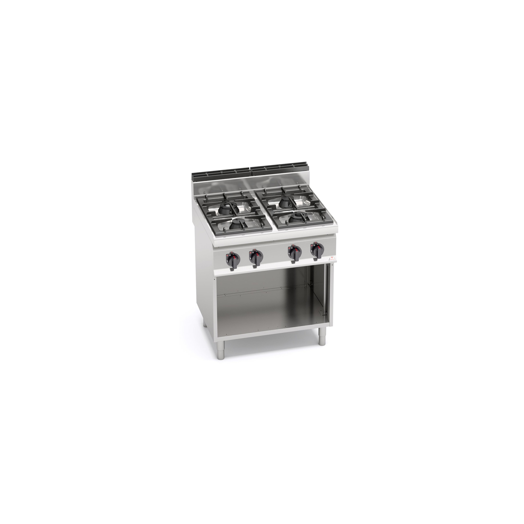 Kitchen 4 gas burners MACROS 700 with furniture