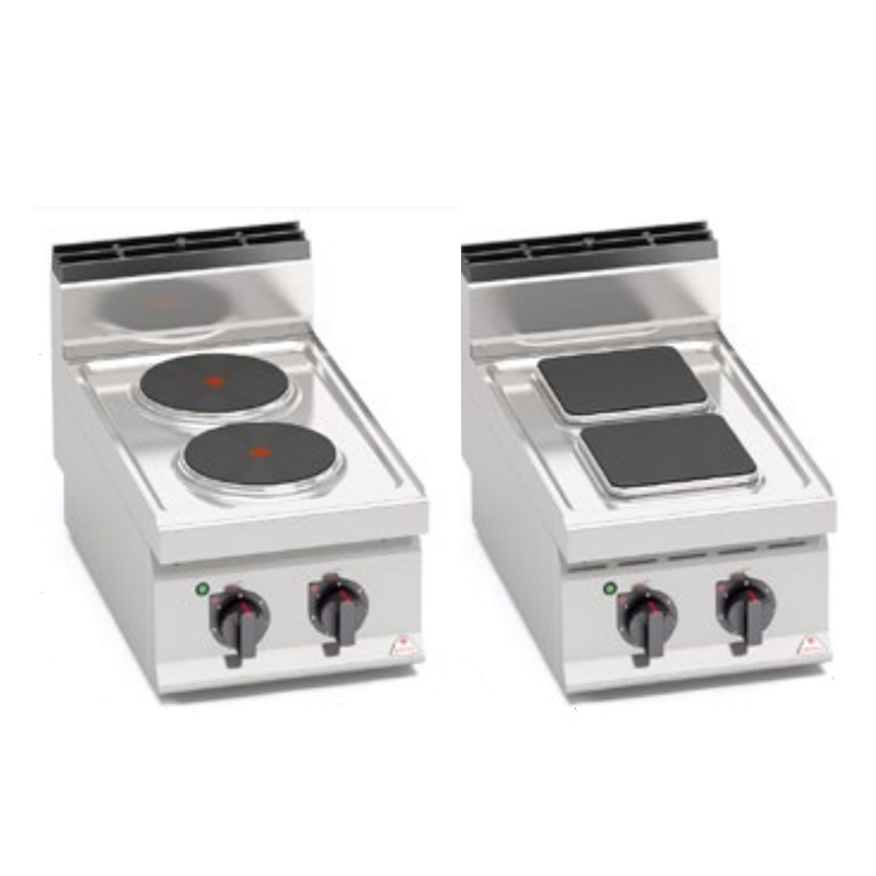Cuina elèctrica de sobretaula de 2 focs MACROS 700