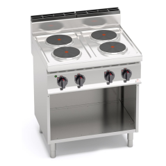 Cuisinière électrique sur pied 4 feux MACROS 700