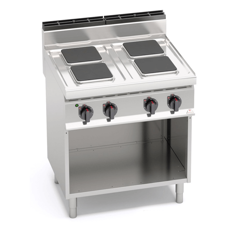 MACROS 700 standing electric cooker with 4 burners