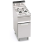 Professional 14 liter double gas fryer MACROS 700