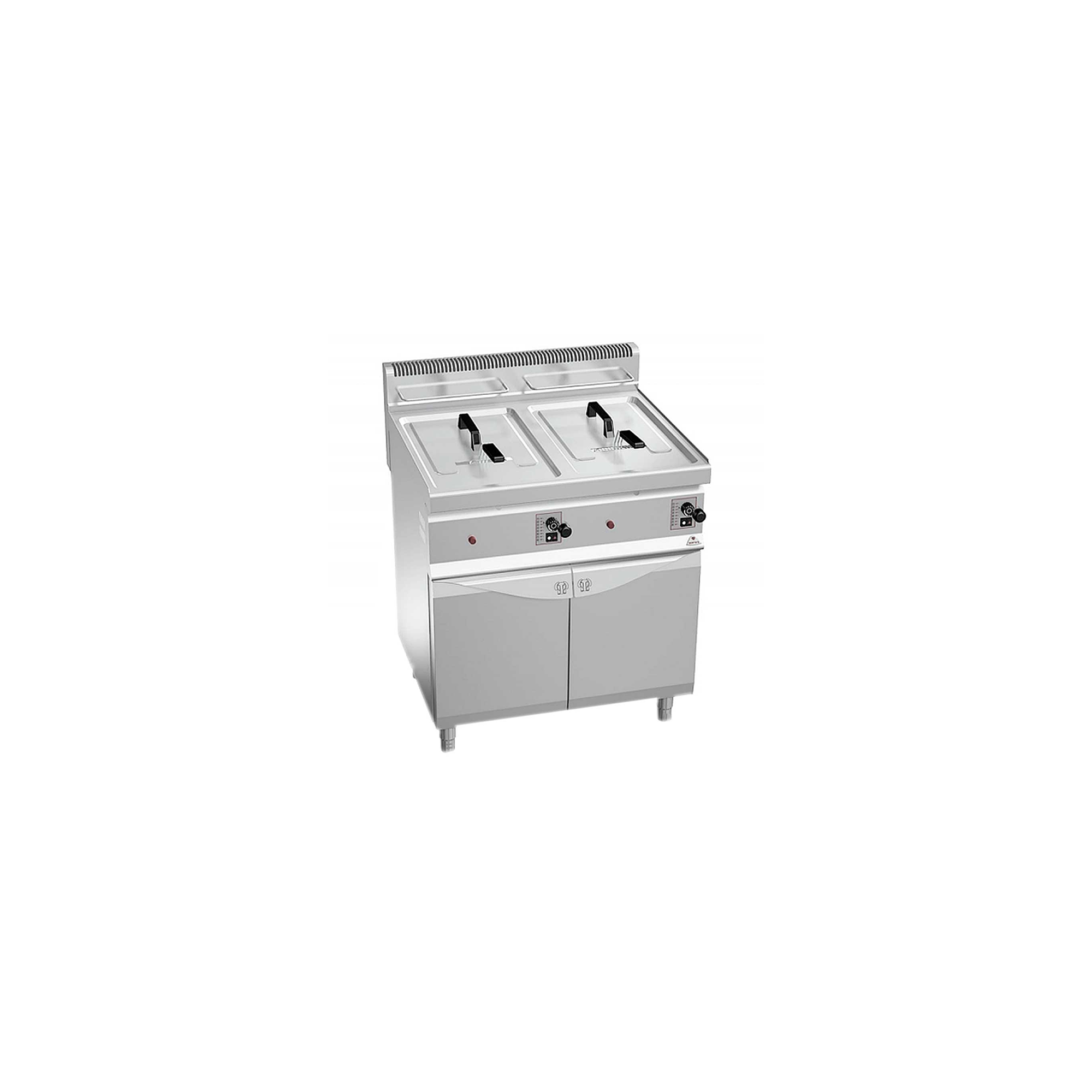 Freidora a gas profesional de 20 litros doble MACROS 700