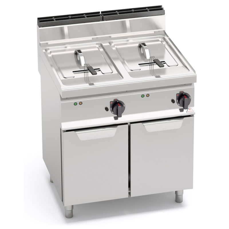 Fregidora elèctrica professional de 20 litres doble MACROS 700