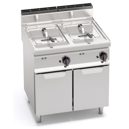 Fregidora elèctrica professional de 20 litres doble MACROS 700