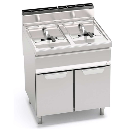 Friteuse double gaz professionnelle 30 litres MACROS 700