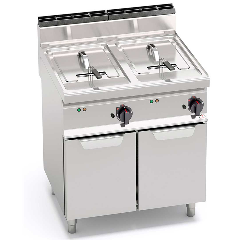 Professional double 36 liter electric fryer MACROS 700
