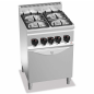 Kitchen 4 gas burners PLUS 600 with oven GN 1/1