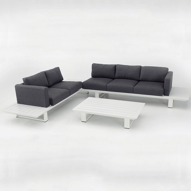 Set of sofas and Jambo table for indoors or outdoors