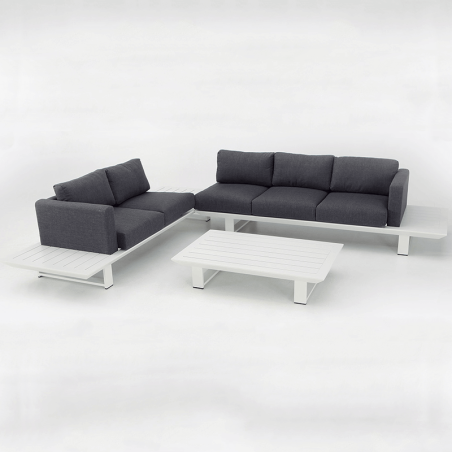Set of sofas and Jambo table for indoors or outdoors
