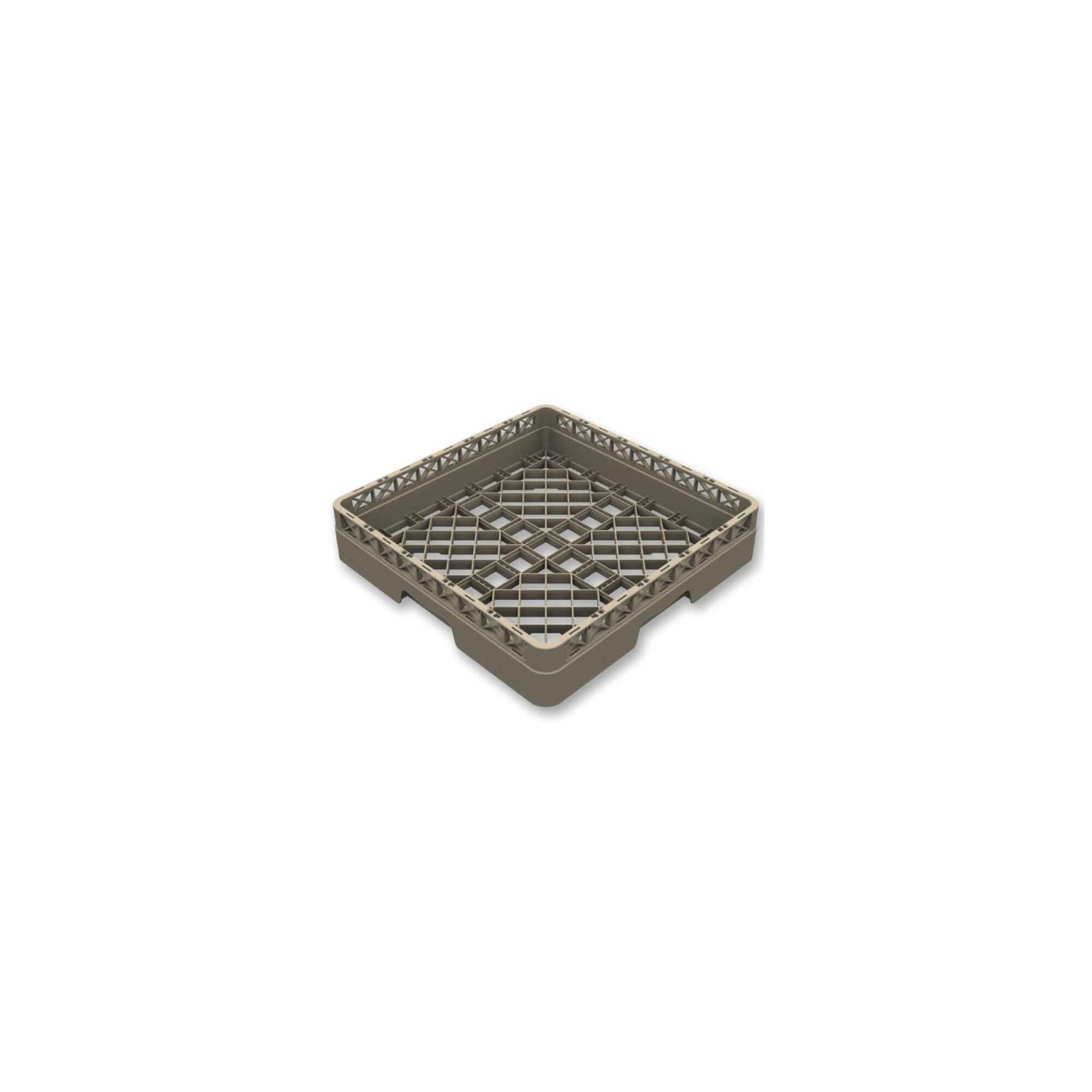 Pack of 6 universal baskets 50 x 50 stackable and identifiable FLAP RACK