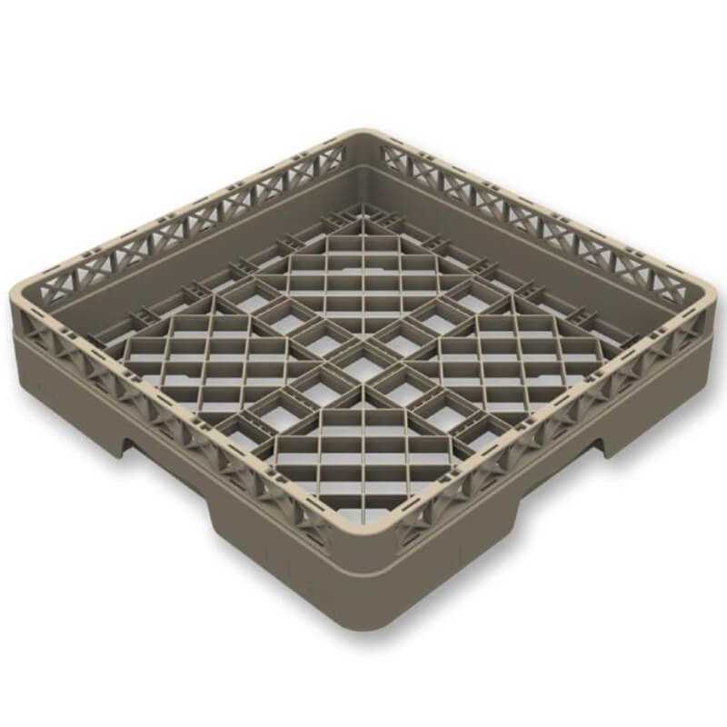 Pack de 6 cistelles universals 50 x 50 apilables i identificables FLAP RACK