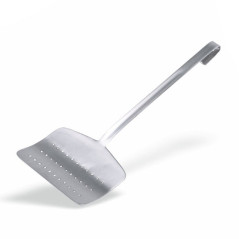 Pelle à poisson inox monobloc