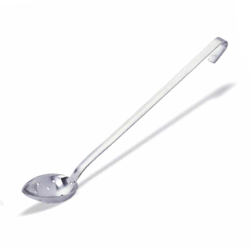 Cuillère profonde perforée monobloc professionnelle en acier inoxydable Cuillère profonde perforée monobloc professionnelle en acier inoxydable