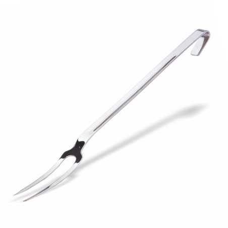 Tenedor monobloc de 2 púas de acero inoxidable