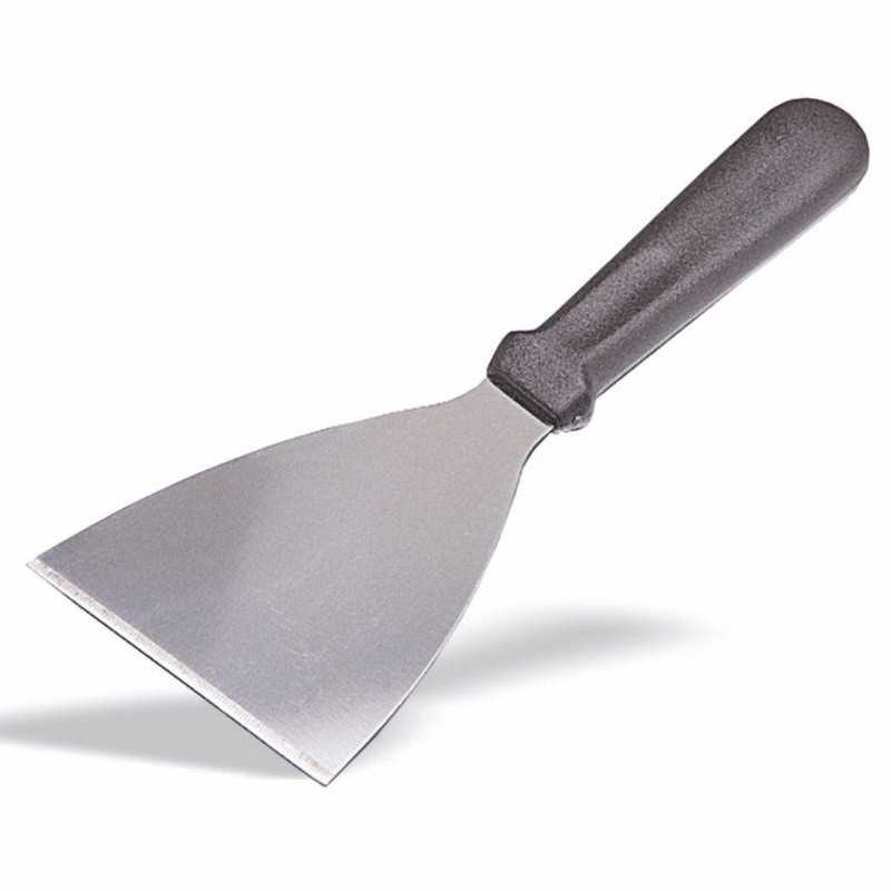 Espàtula triangular estil pintor d'acer inoxidable i ABS