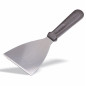 Espàtula triangular estil pintor d'acer inoxidable i ABS