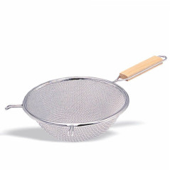 Stainless steel double mesh strainer