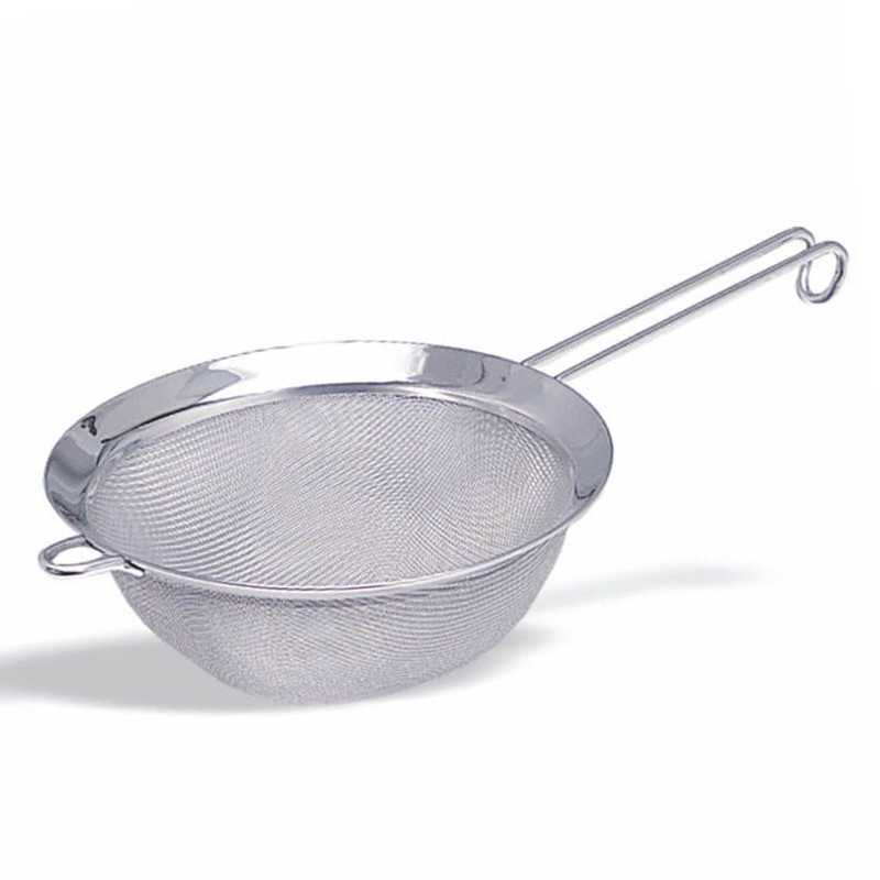 Colador de mitja bola d'acer inoxidable