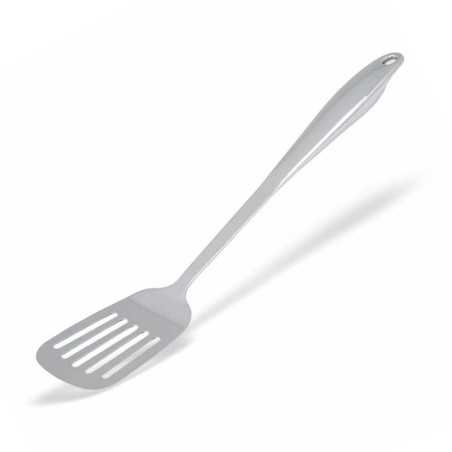 Monobloc stainless steel buffet spatula