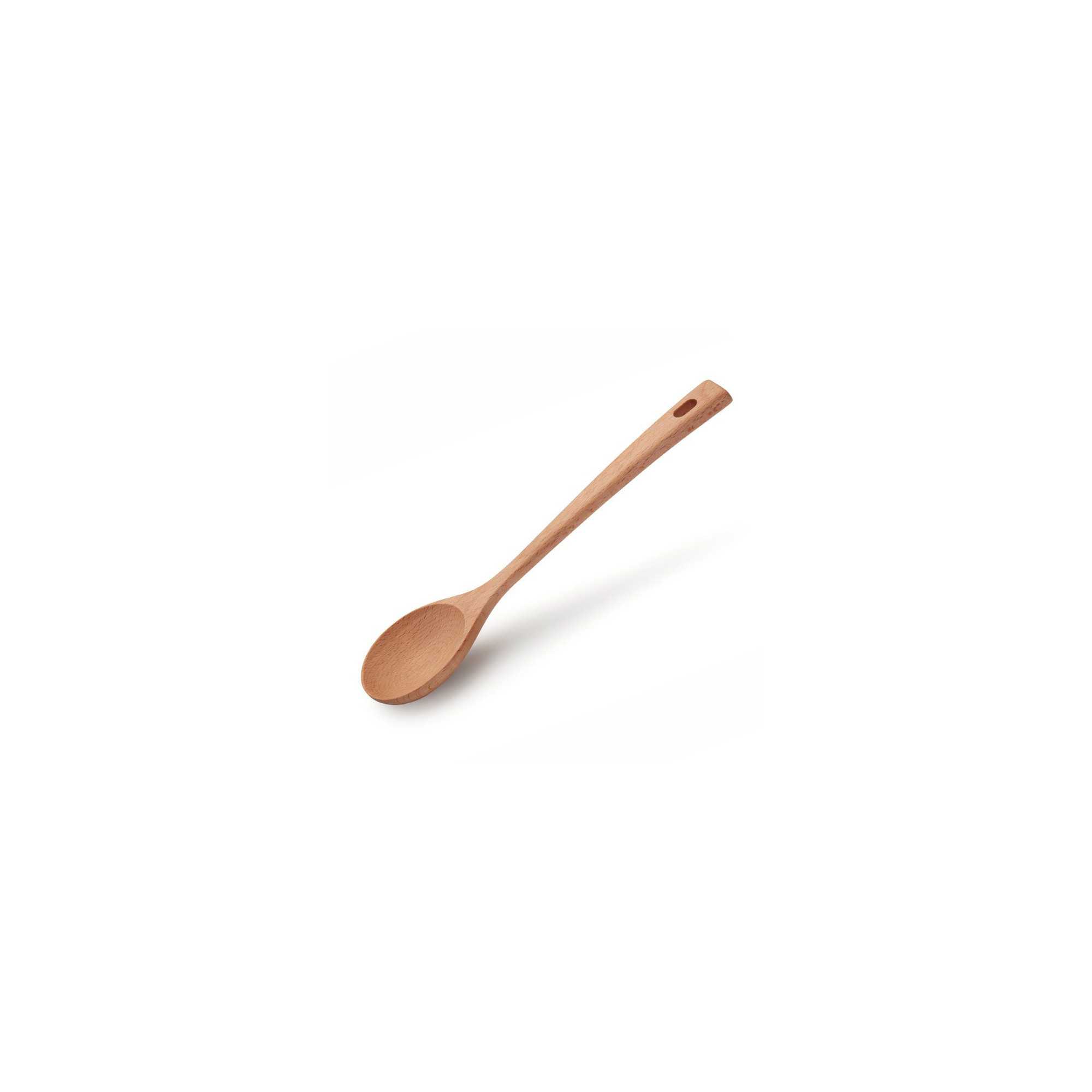 Wooden serving spoon for buffet