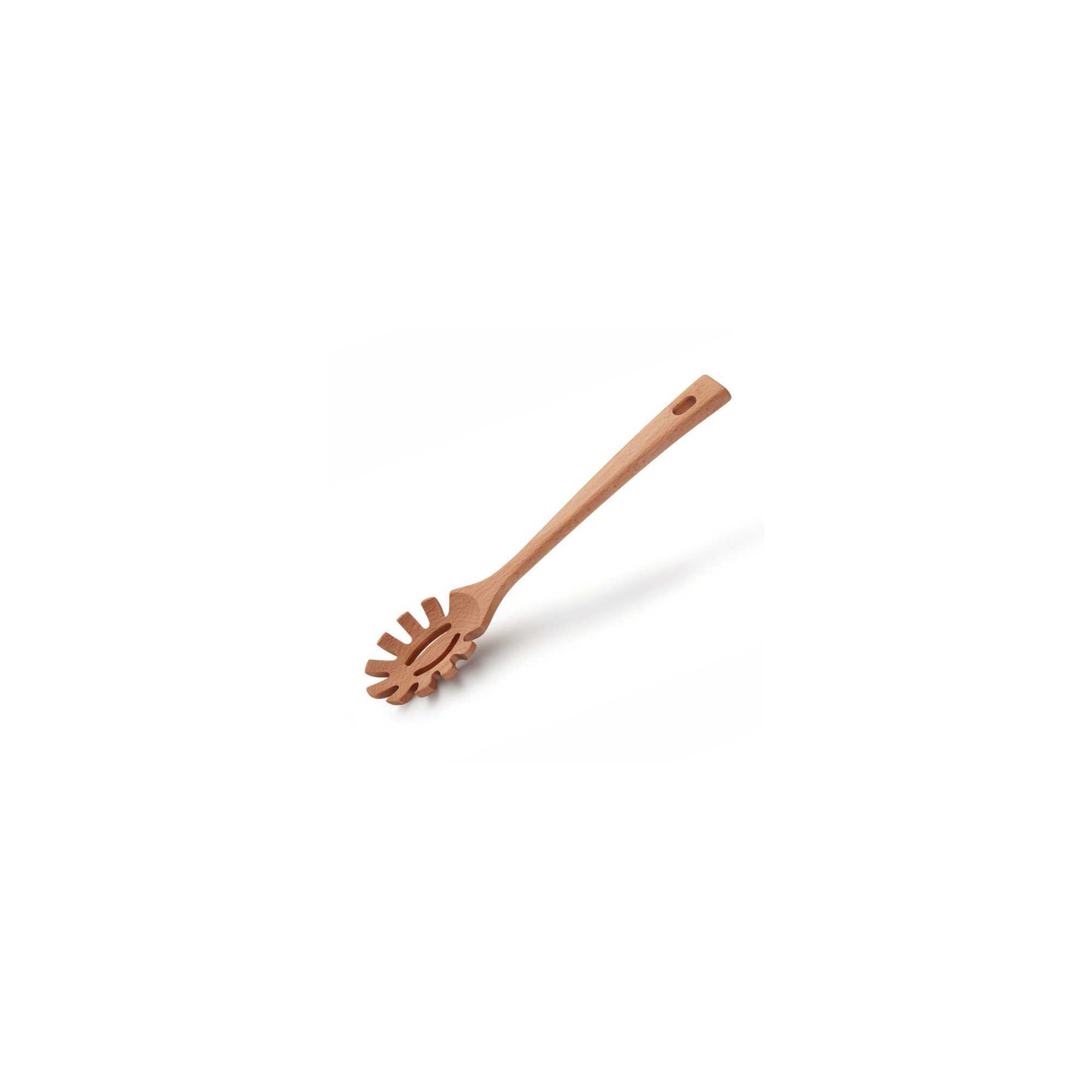 Wooden spaghetti spoon for buffet