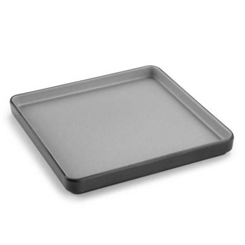 Plats quadrats "Gray Soul"