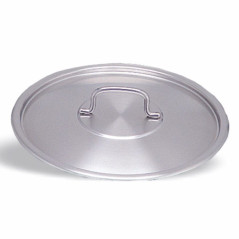 Couvercle professionnel en acier inoxydable avec poignée