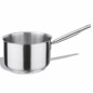 High professional stainless steel straight saucepan