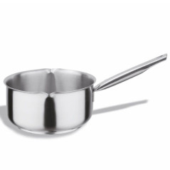 Saucepan with professional stainless steel side spikes