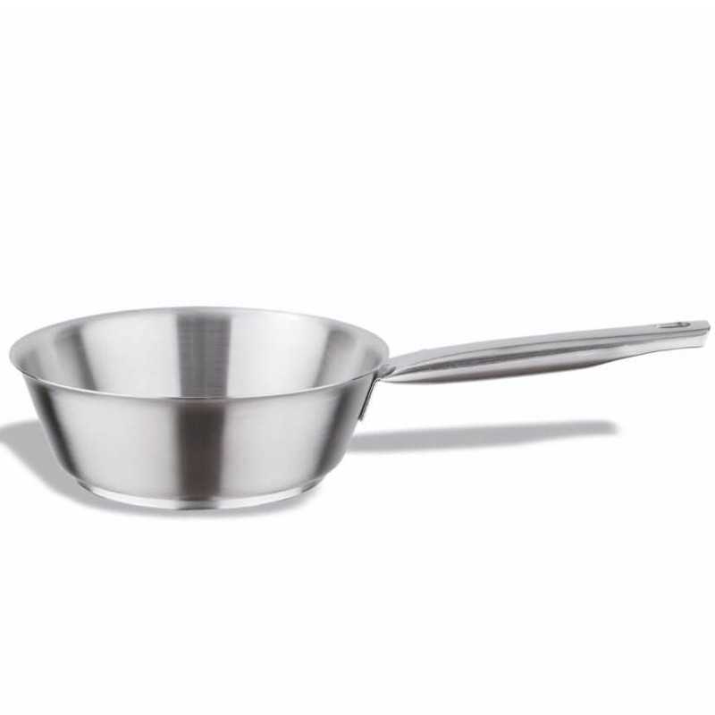 Professional stainless steel conical saucepan