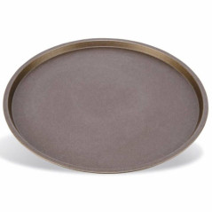 Bandeja honda para pizza antiadherente