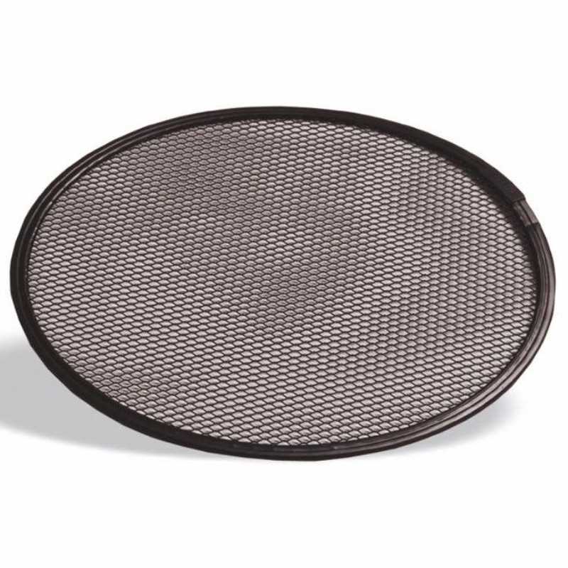 Safata amb reixeta d'alumini antiadherent per a forn de pizza