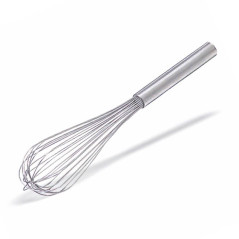 Batidor de 12 varillas en acero inoxidable