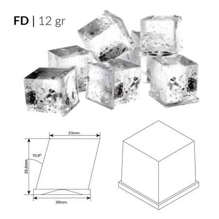 Machine à glace carrée FD/HD100