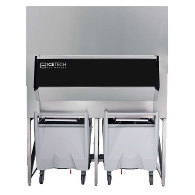 Ice storage bin with trolley BCD 800