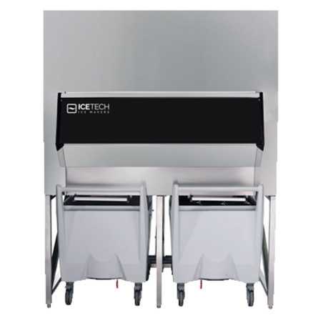 Ice storage bin with trolley BCD 800