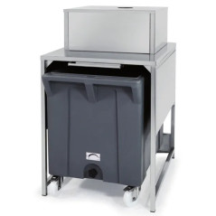 Dipòsit amb carro per a màquines de gel BREMA de 108 kg