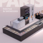 PARIS refrigerated pastry display case