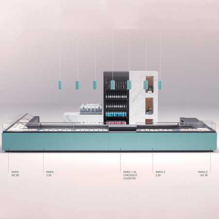 Vitrina expositora refrigerada per a pastisseria PARIS