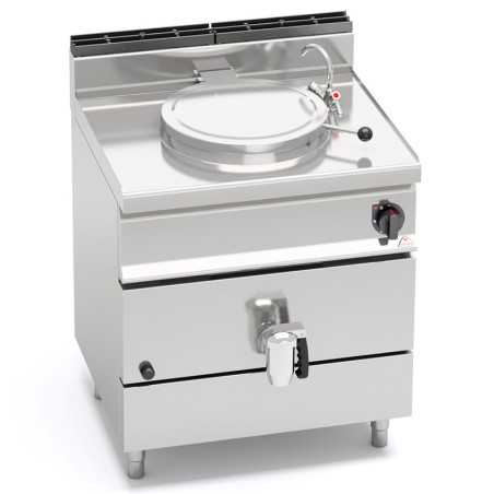 Bouilloire à gaz BERTO à chauffage indirect de 50 litres