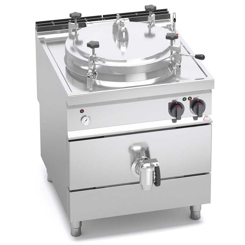 Marmita eléctrica autoclave BERTO's 900 de calentamiento indirecto