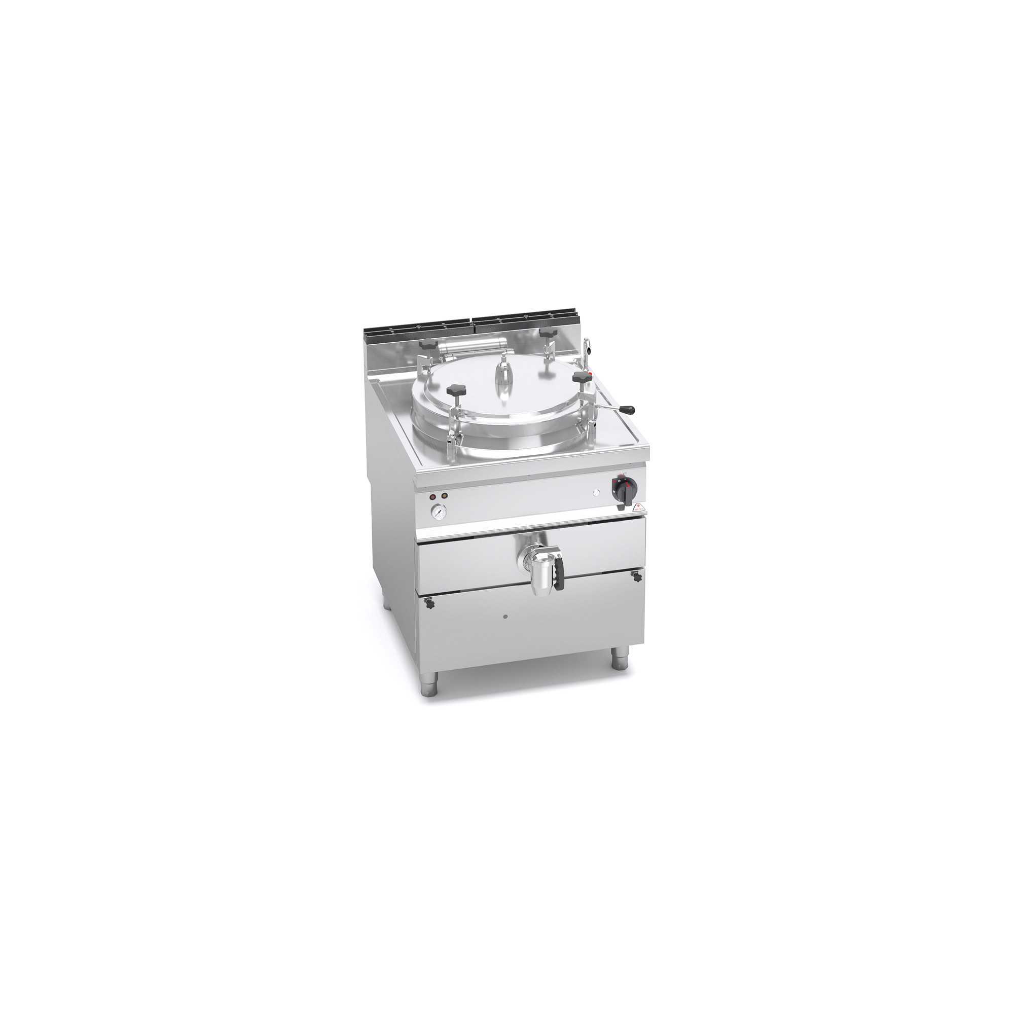 BERTO's 900 gas autoclave kettle with indirect heating