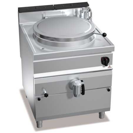 Marmita a gas BERTO's 900 de calentamiento indirecto de 200 litros