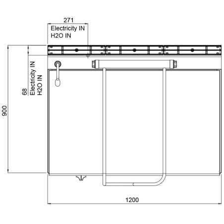 Poêle basculante électrique 120 litres