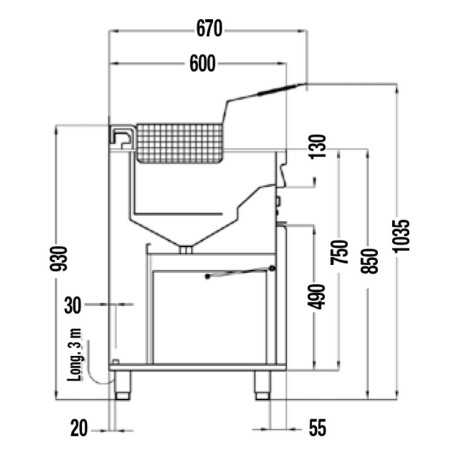 Freidora inteligente súper rápida Valentine 18 litros y 1 o 2 cestas